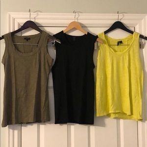 3 tanks. Never worn.